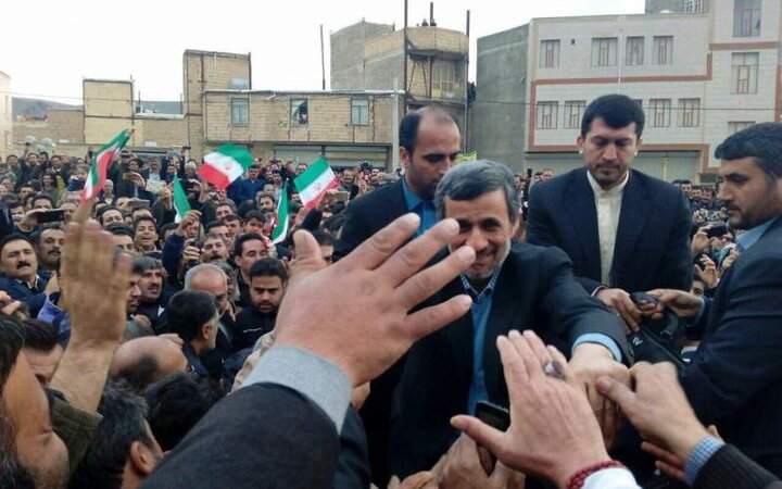 احمدی نژاد نامزد انتخابات