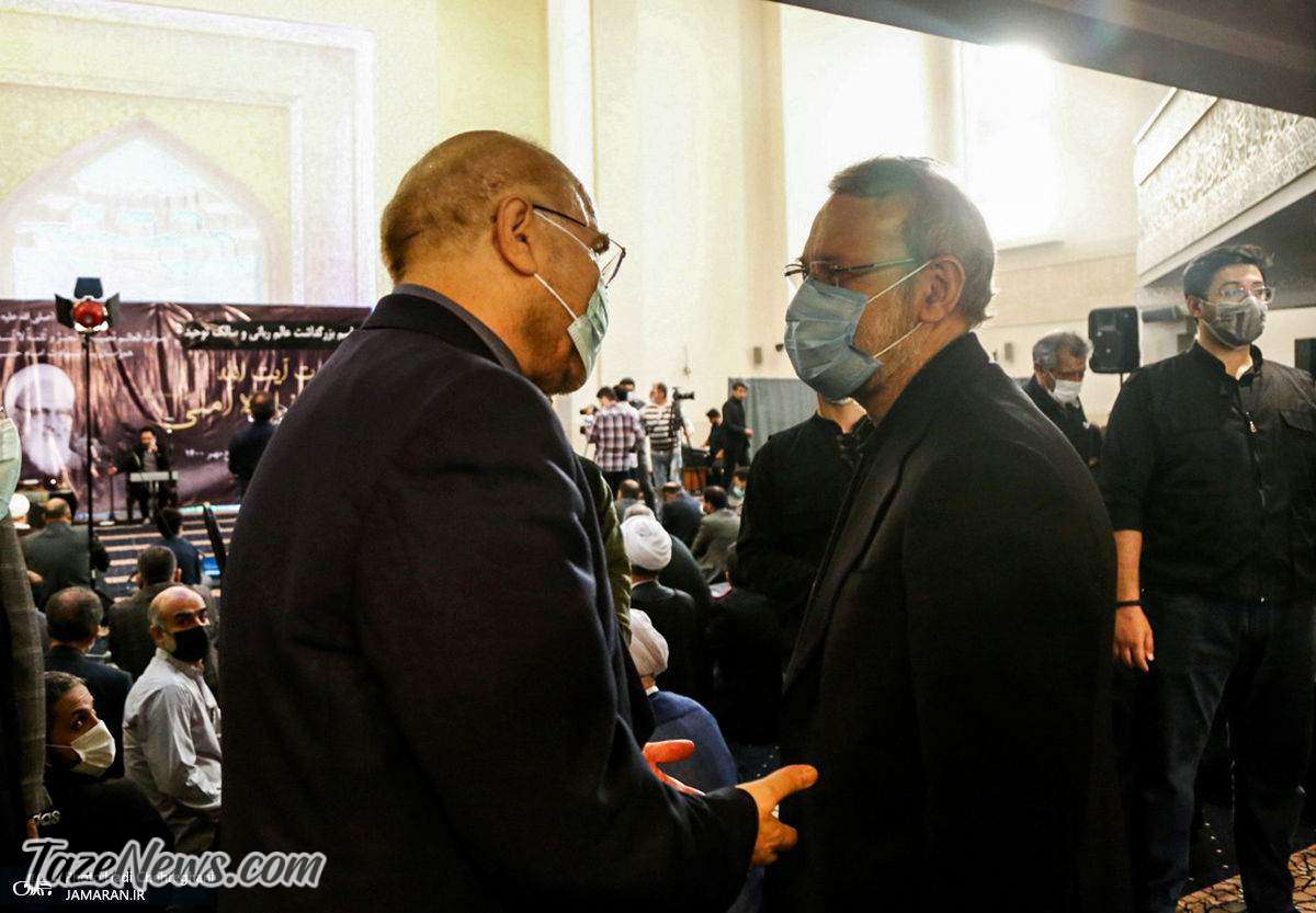 دیدار قالیباف و لاریجانی