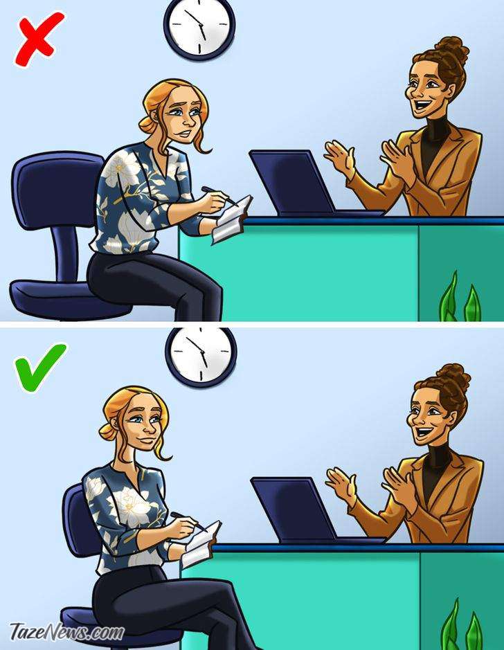 نشستن روی لبه صندلی
