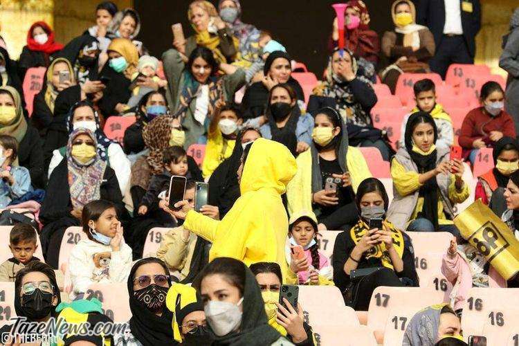 ورود زنان با استادیوم سپاهان