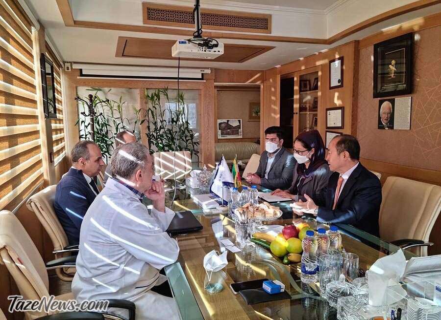 هدیه تحقیرآمیز سفیر کره جنوبی در تهران به یک بیمارستان خصوصی