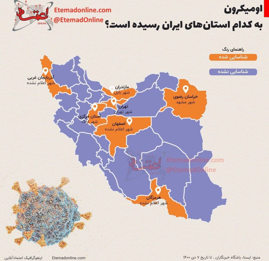 امیکرون در ایران