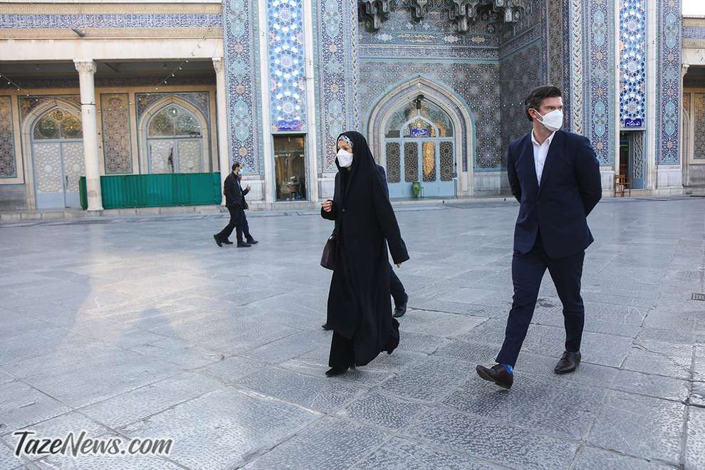 سفیر استرالیا در حرم حضرت معصومه