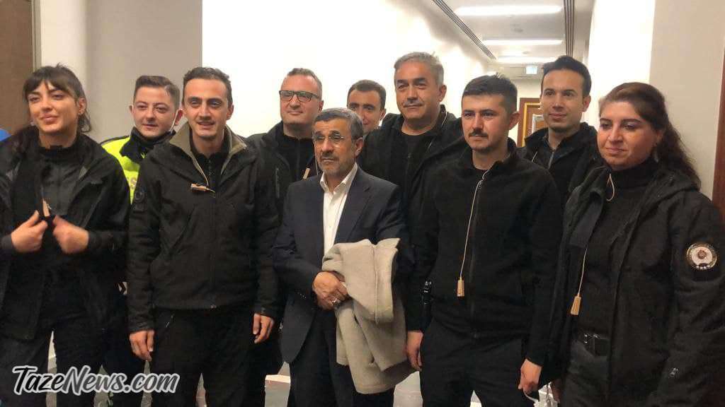 احمدی نژاد در ترکیه