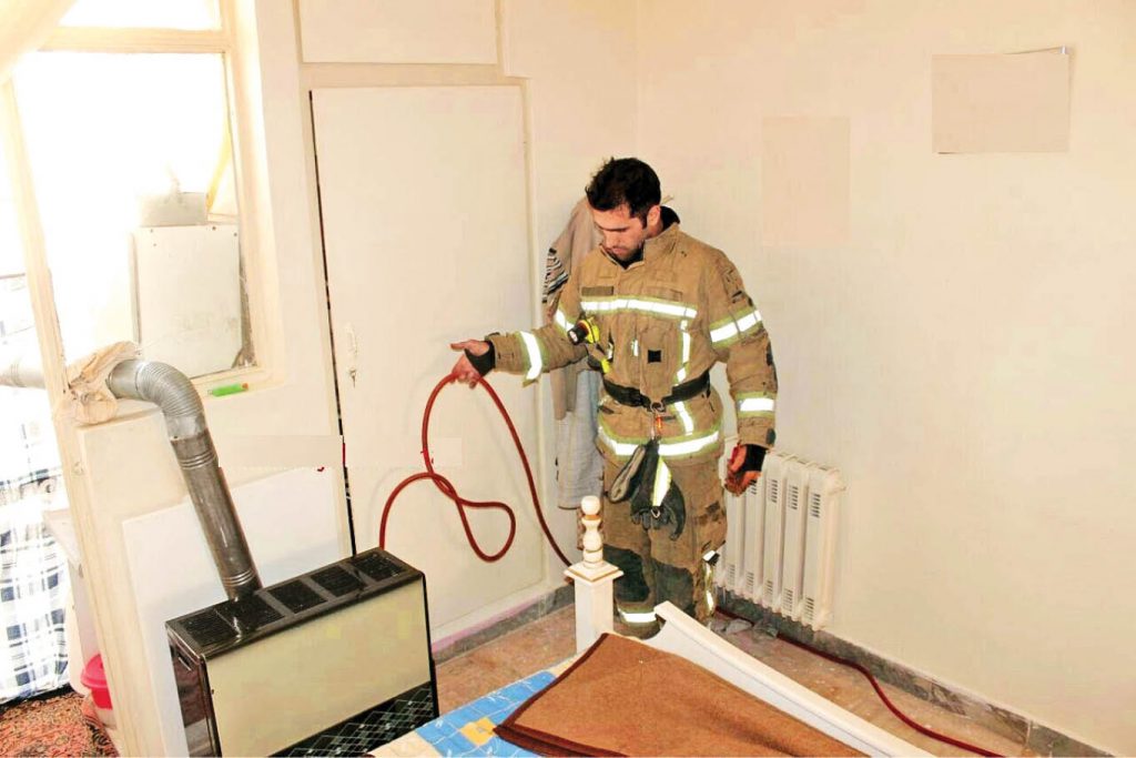 خفگی باگاز شهری