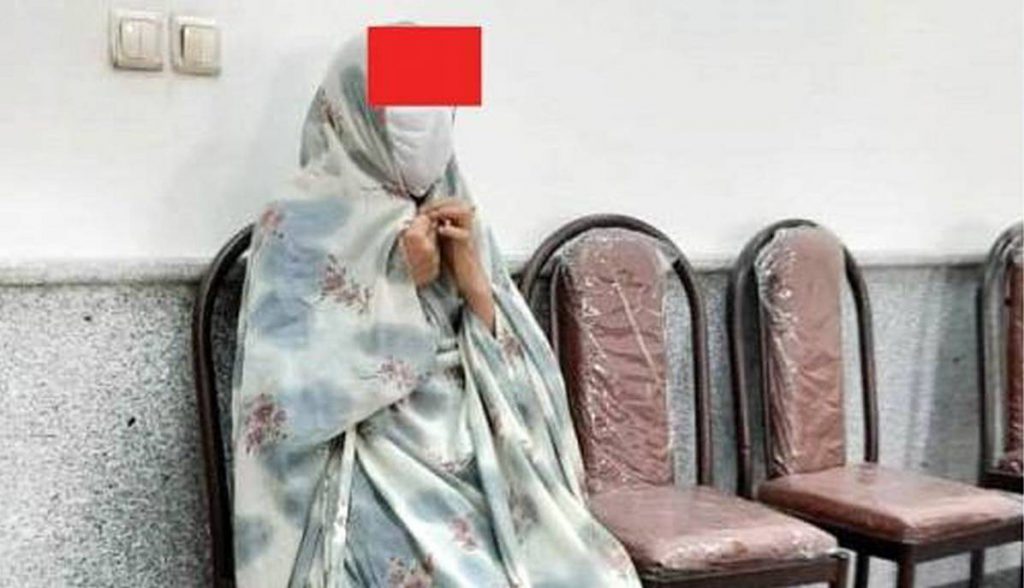 زن متهم