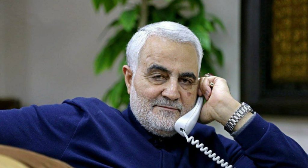آخرین عکس سردار سلیمانی پیش از شهادت