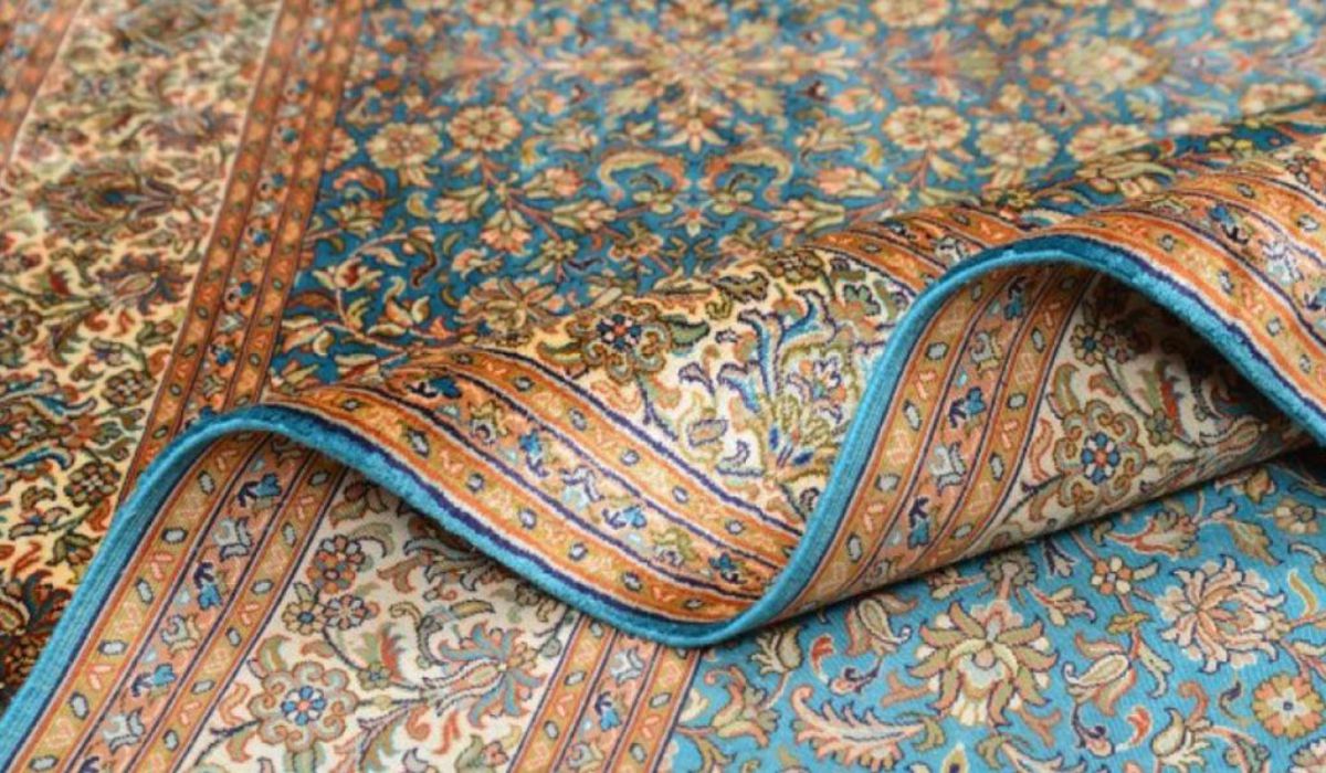 فرش ابریشمی