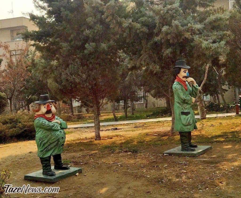 دزدی مجسمه بلوار دادمان