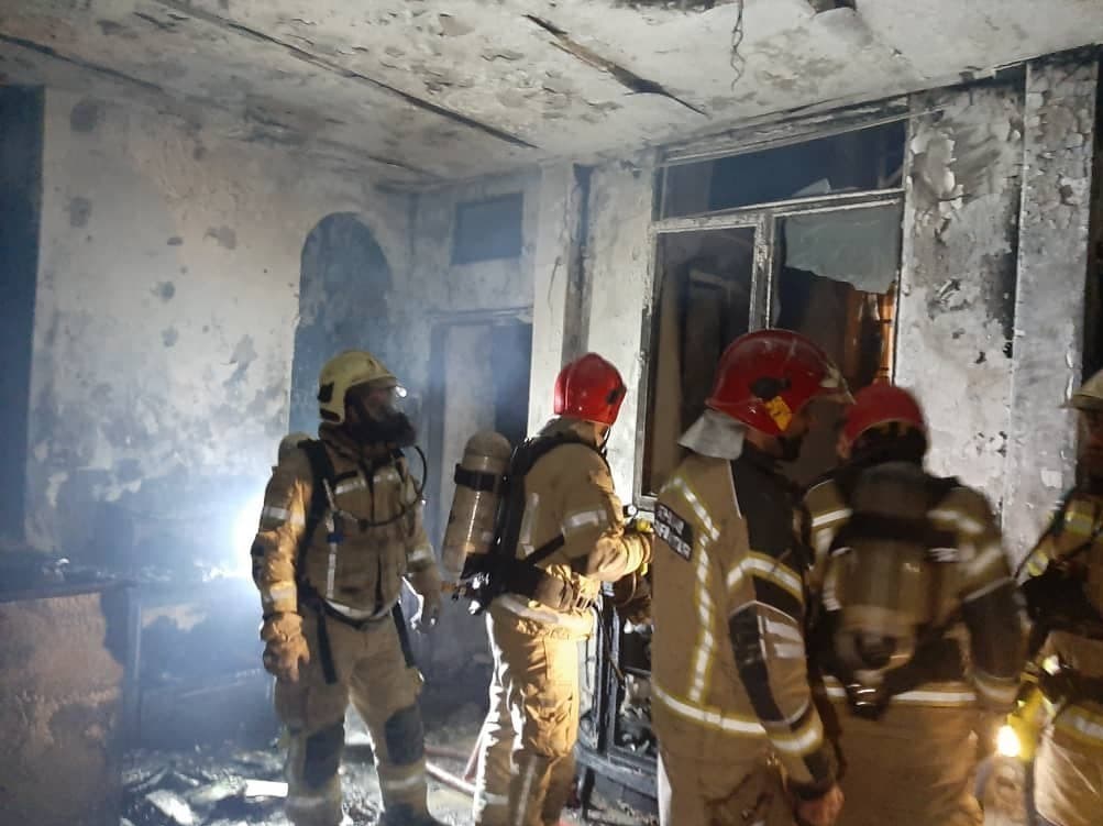 منزل سوخته