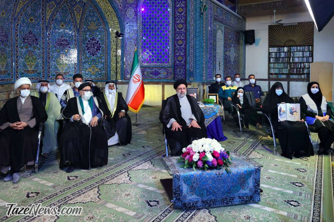 ابراهیم رئیسی در مسجد جامع خرمشهر