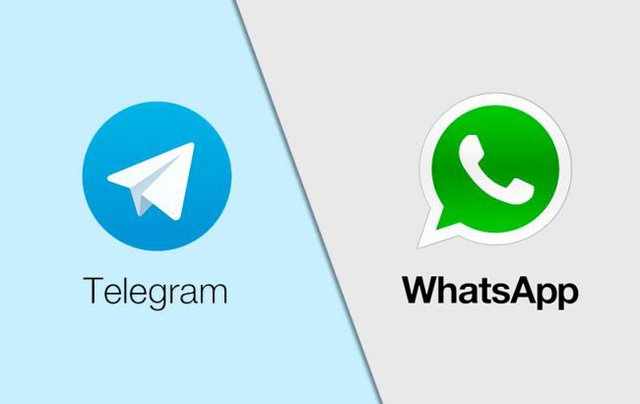 واتس‌اپ و تلگرام