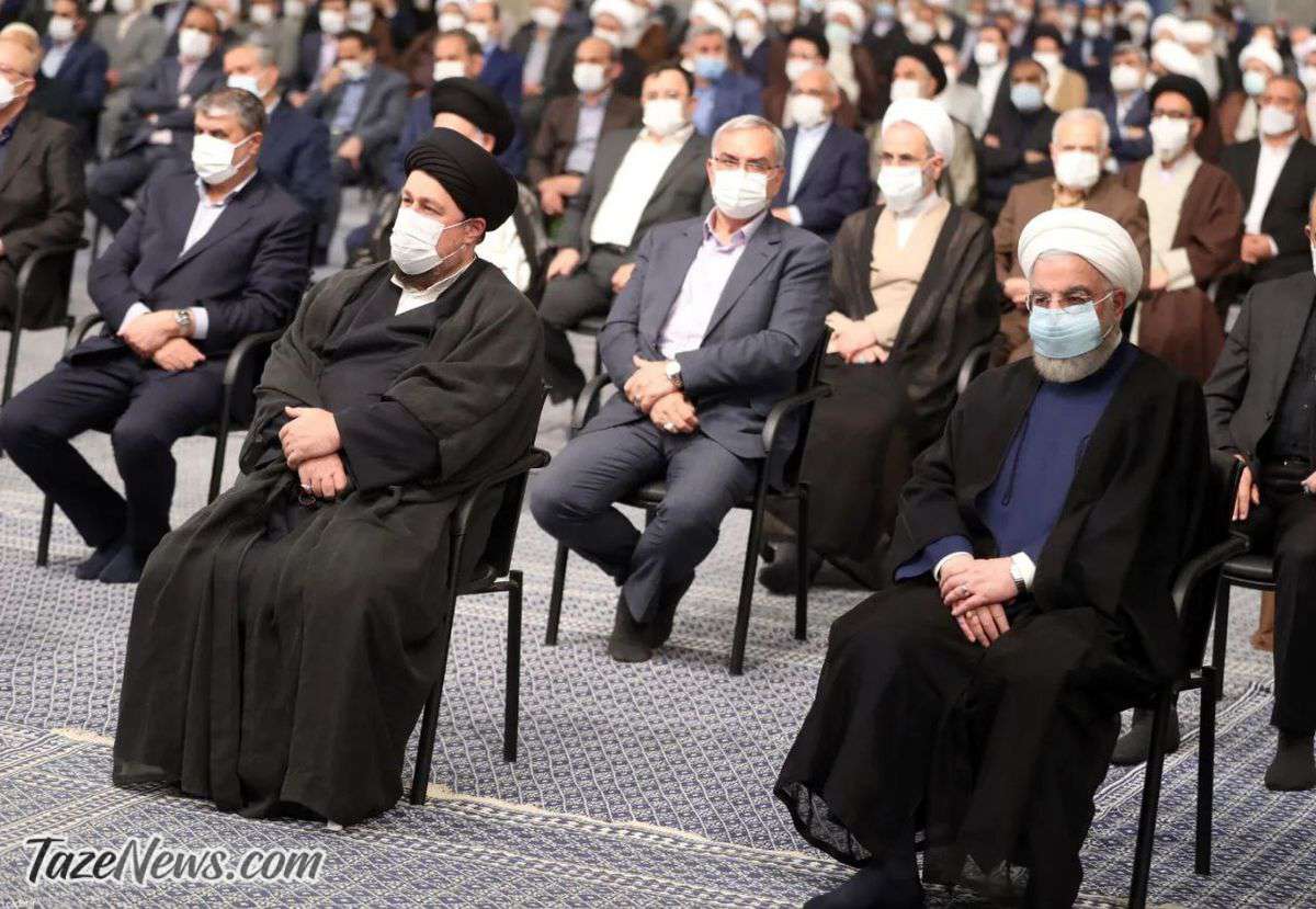 حسن روحانی و سید حسن خمینی