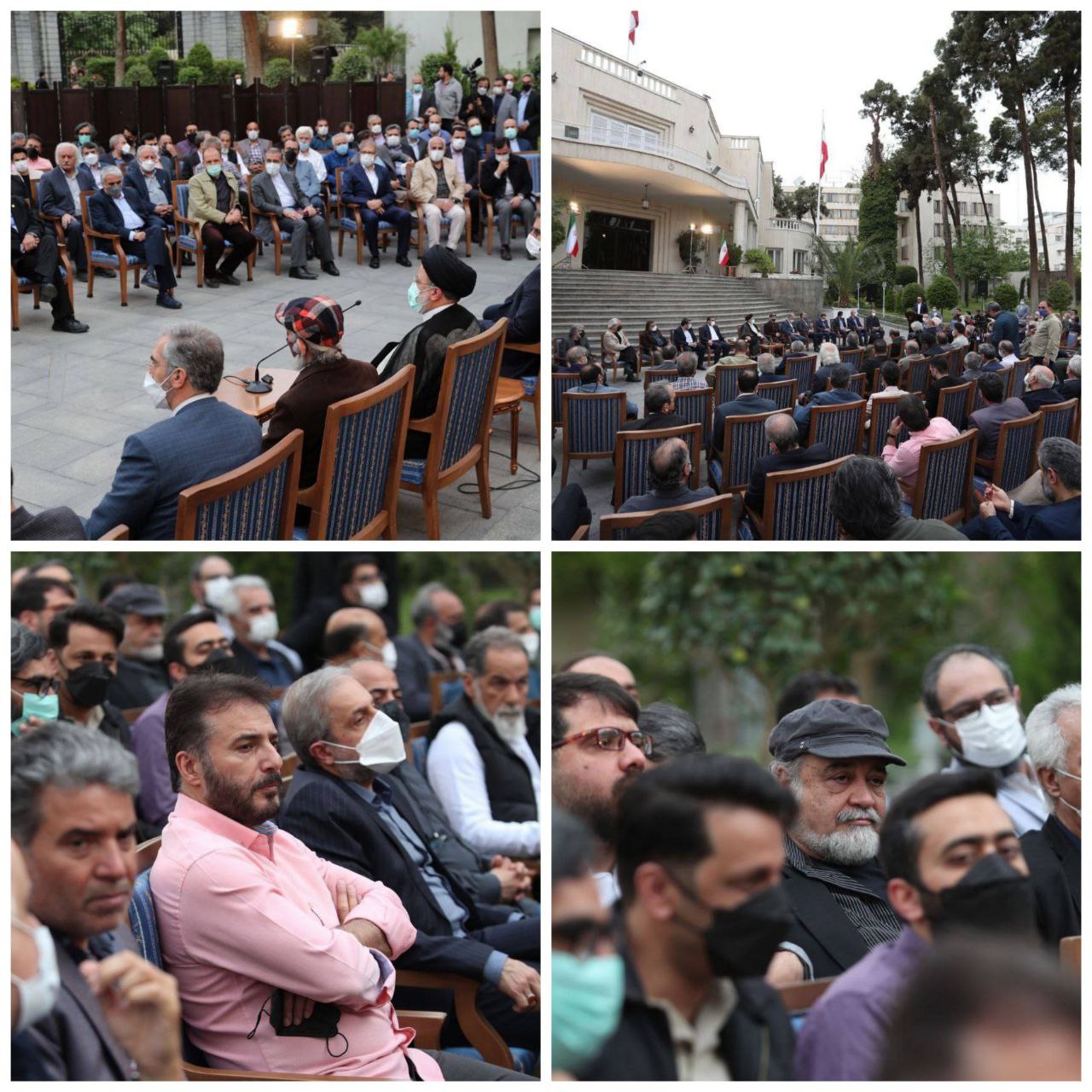 دیدار رئیسی با هنرمندان