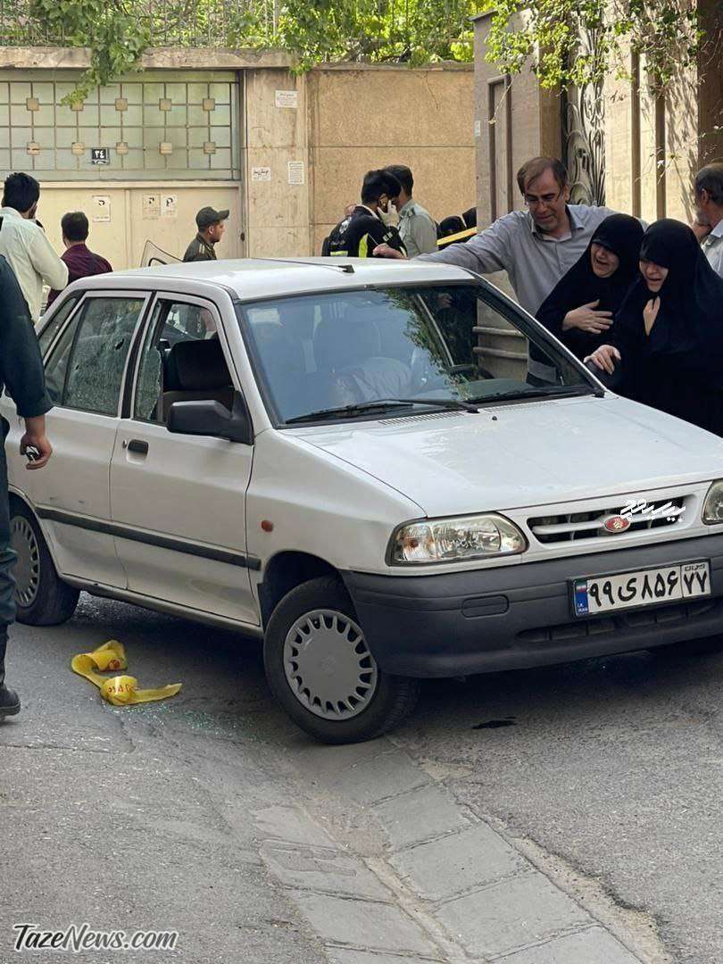 همسر و مادر شهید صیاد خدایاری
