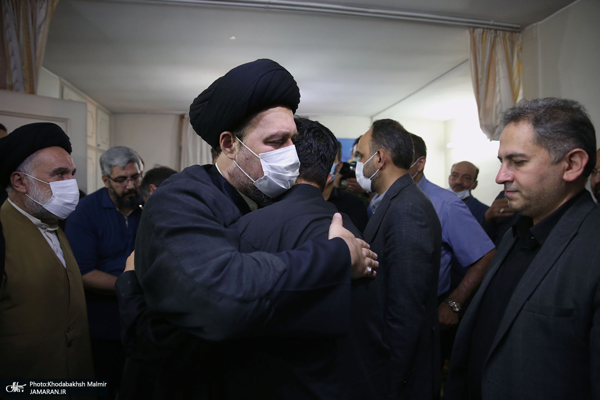 سید حسن خمینی در منزل محمود دعایی