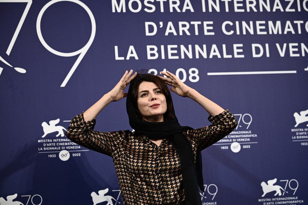 لیلا حاتمی در جشنواره ونیز در مراسم فتوکال