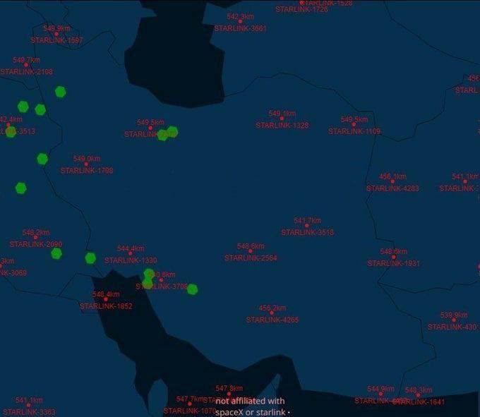 اینترنت ماهواره ای استارلینک در ایران