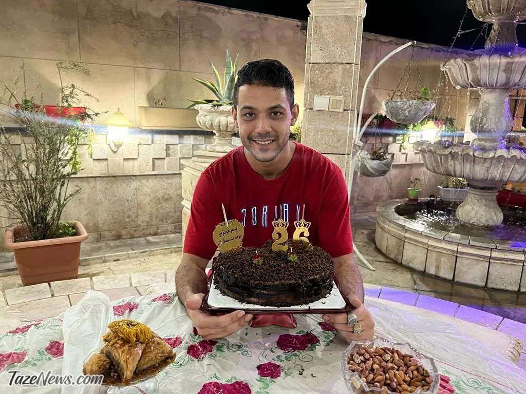 تولد پسر نسرین مقانلو