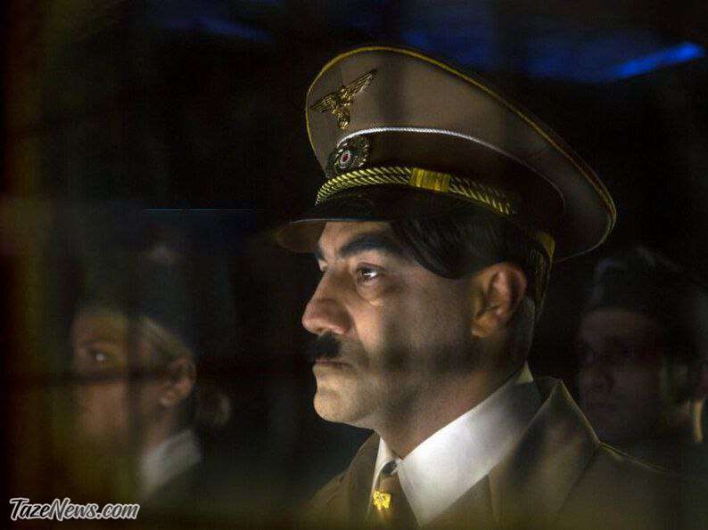 گریم محسن تنابنده در نقش هیتلر
