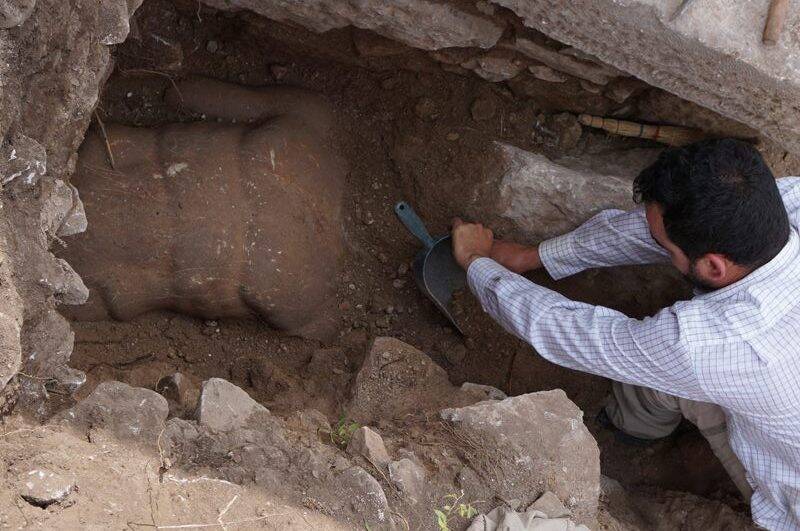 کشف مجسمه ۲,۰۰۰ ساله هرکول