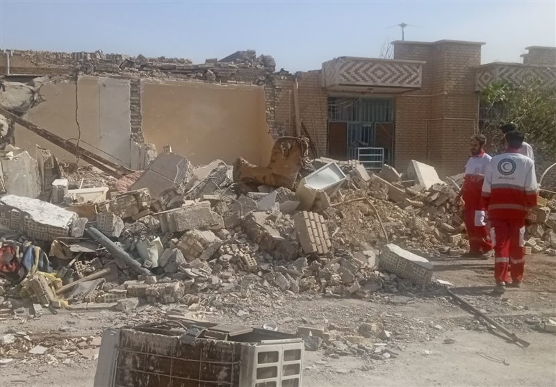 انفجار خانه در خرمشهر
