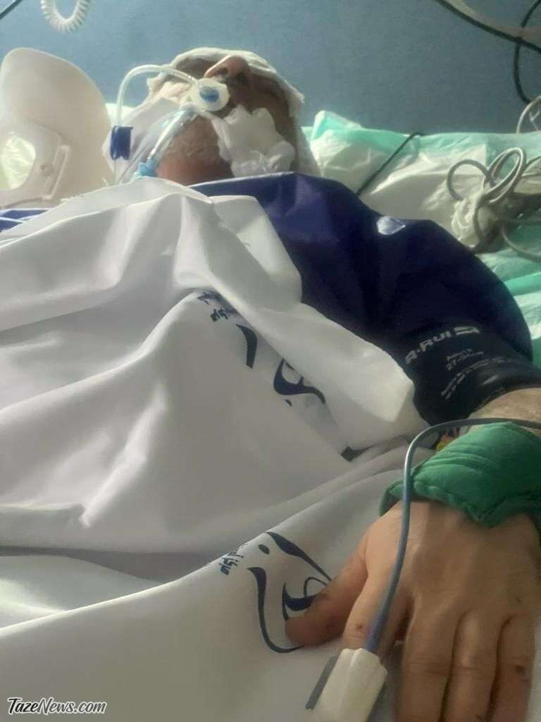 وزیر ورزش در بیمارستان