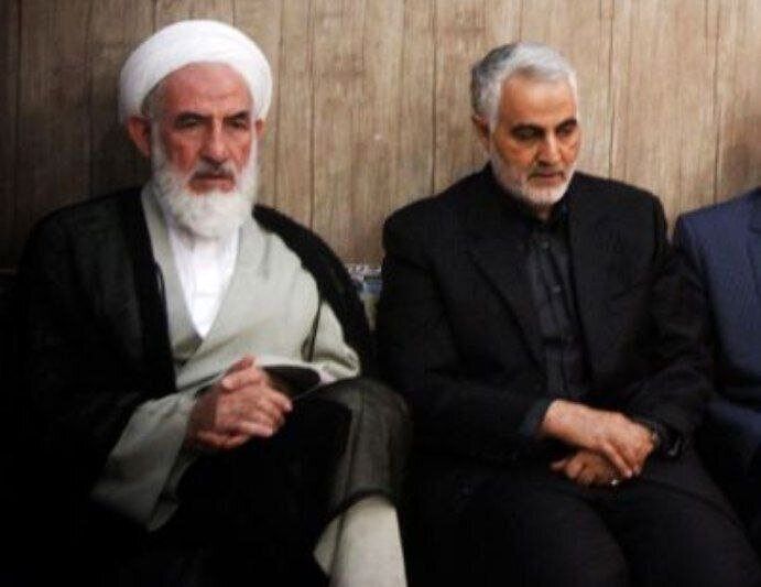 آیت الله سلیمانی و سردار سلیمانی