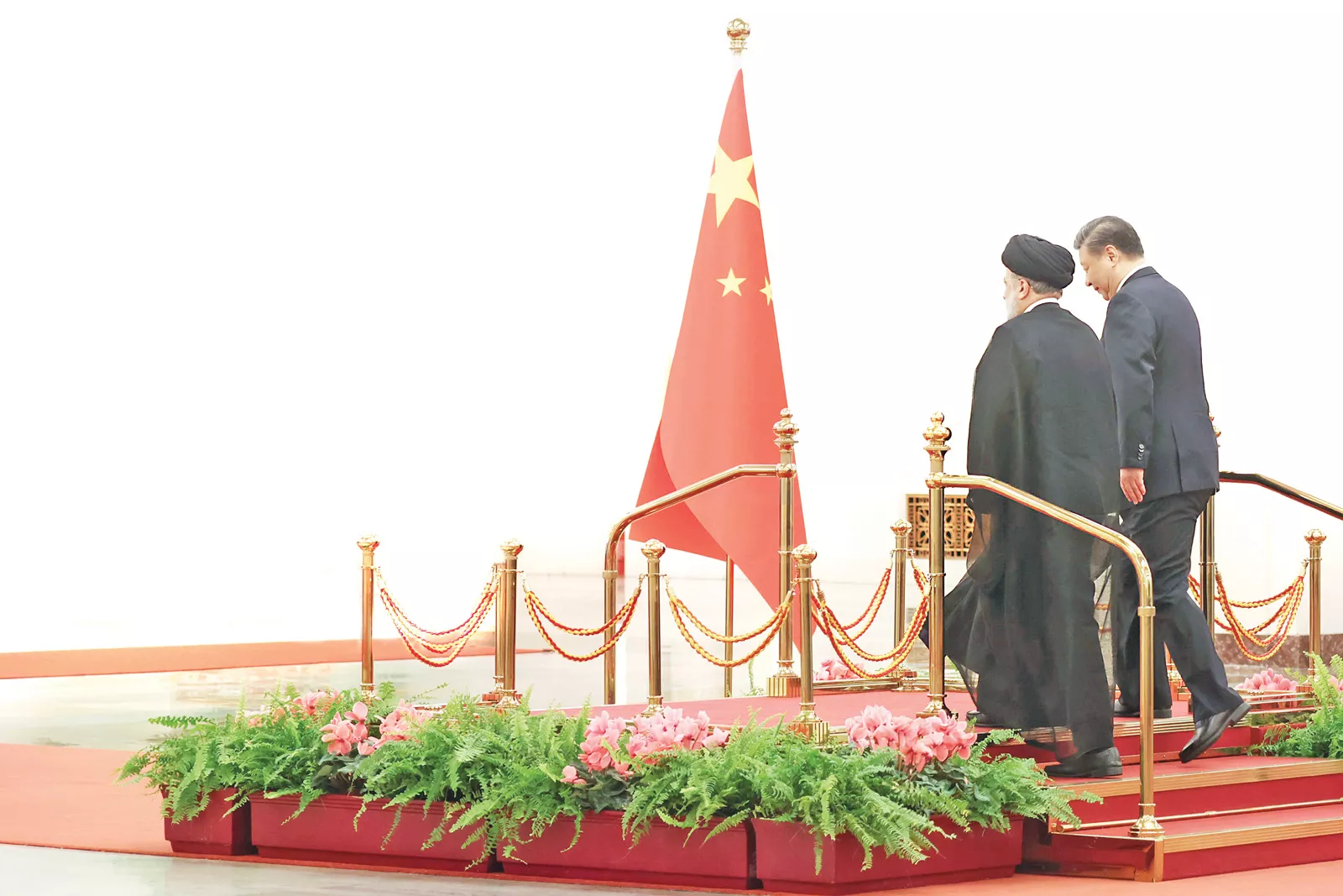 رئیسی و رئیس جمهور چین