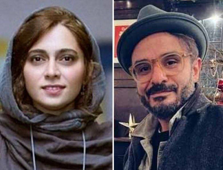 پگاه آهنگرانی و همسرش