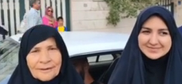 پیرزن طرفدار رونالدو