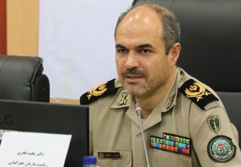 امیر مجید فخری رئیس سازمان جغرافیایی نیروهای مسلح جمهوری اسلامی ایران
