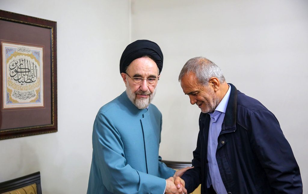 خاتمی و پزشکیان