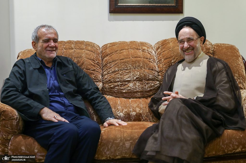 خاتمی و پزشکیان