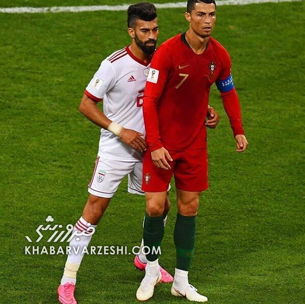 رونالو و رامین رضاییان