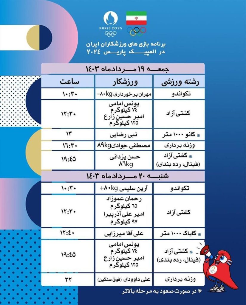 برنامه المپیک