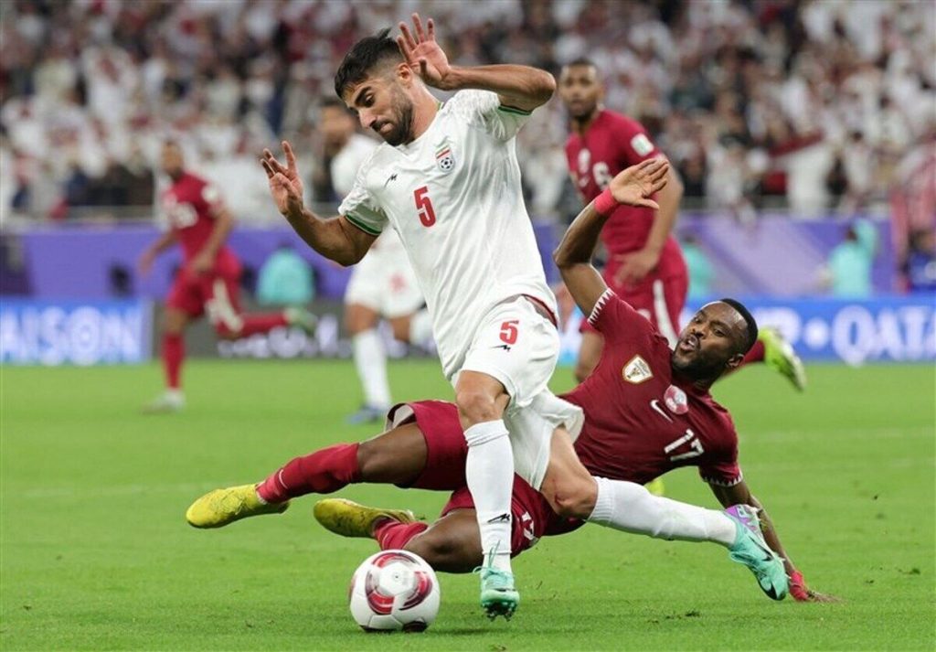 بازی تیم ملی ایران با قطر