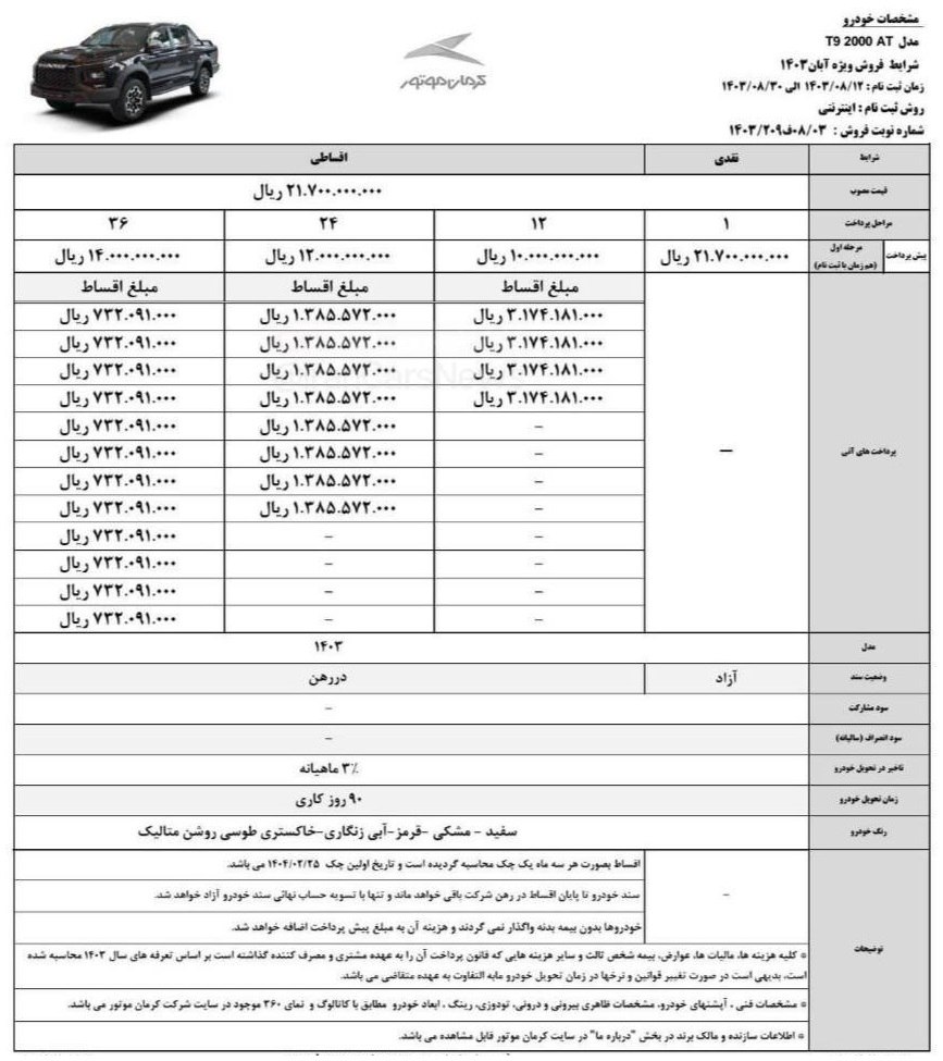 فروش فوق‌العاده خودرو