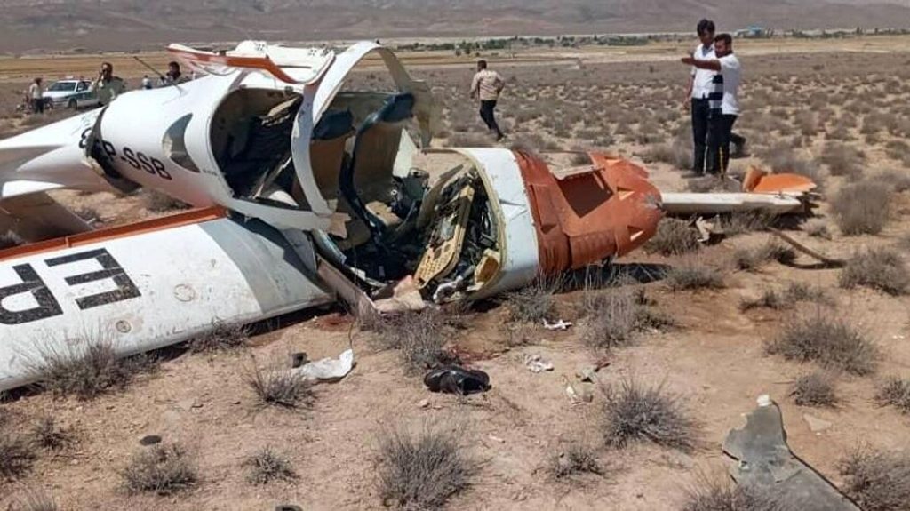 سقوط هواپیما