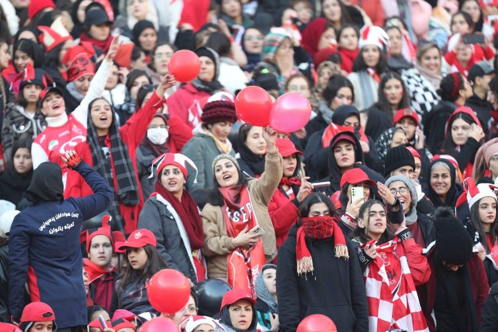 هواداران زن پرسپولیس