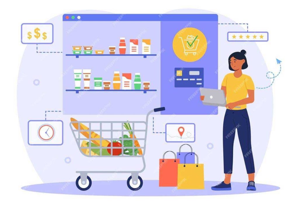 راه اندازی سوپرمارکت اینترنتی
