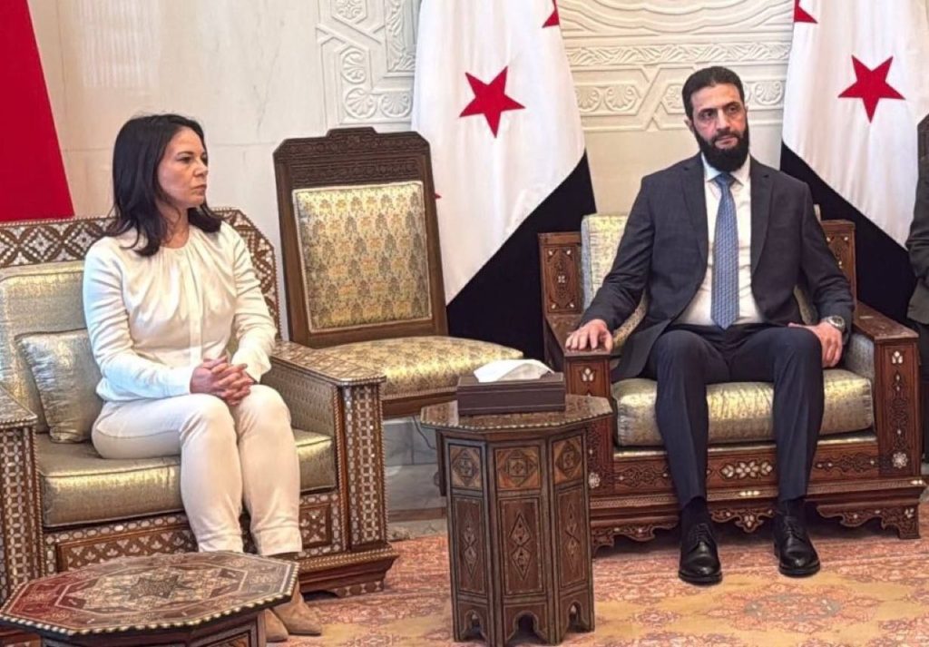 جولانی و وزیر خارجه آلمان