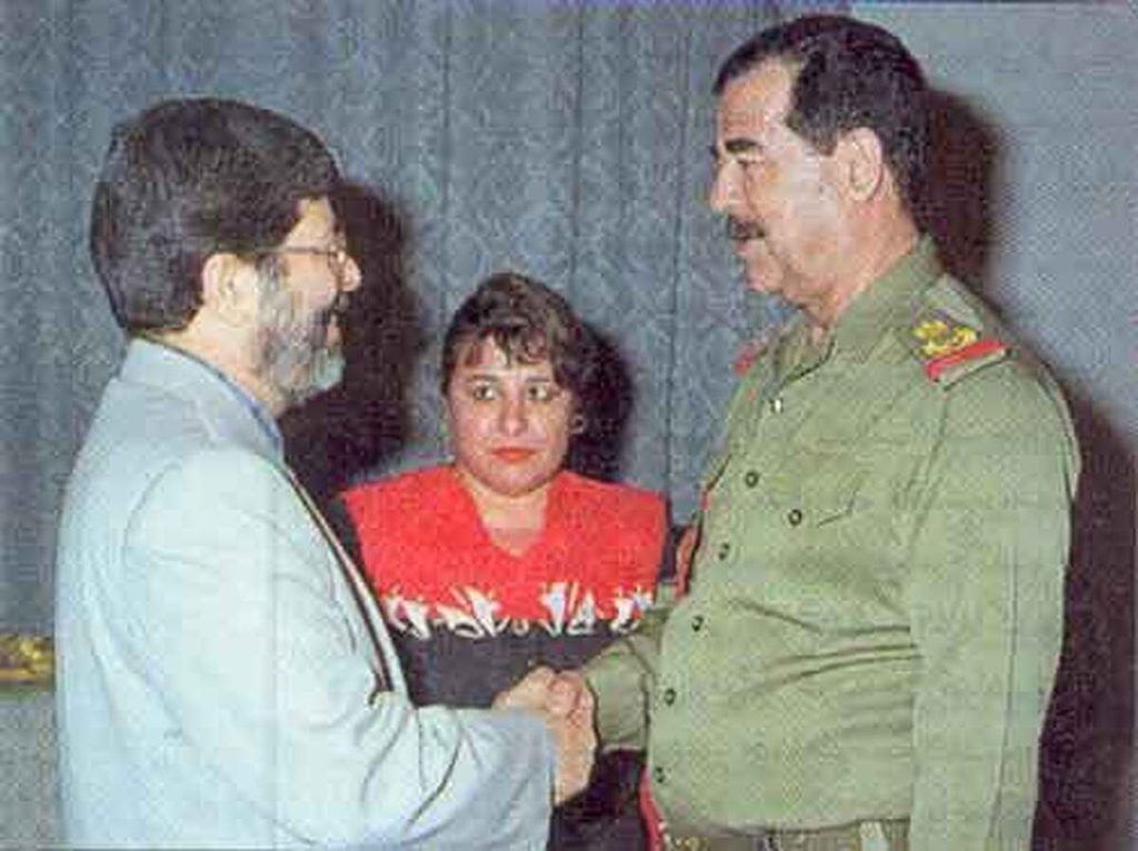 مذاکره مرندی و صدام