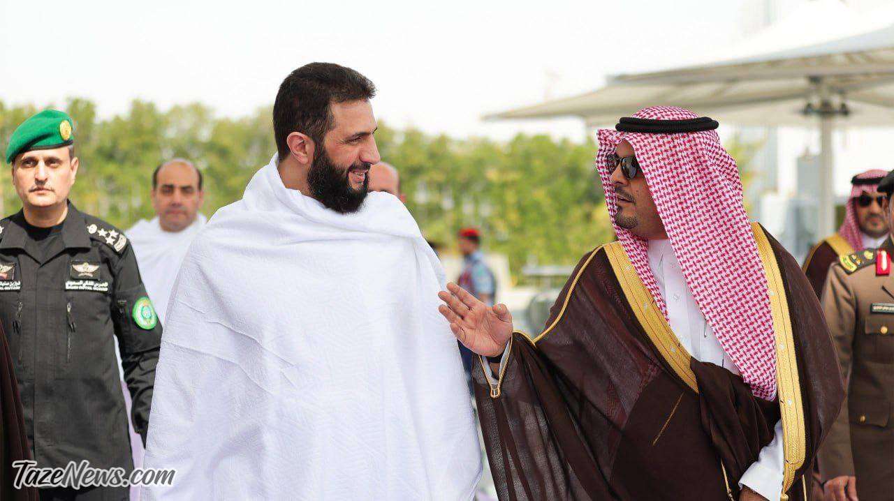 جولانی در لباس احرام