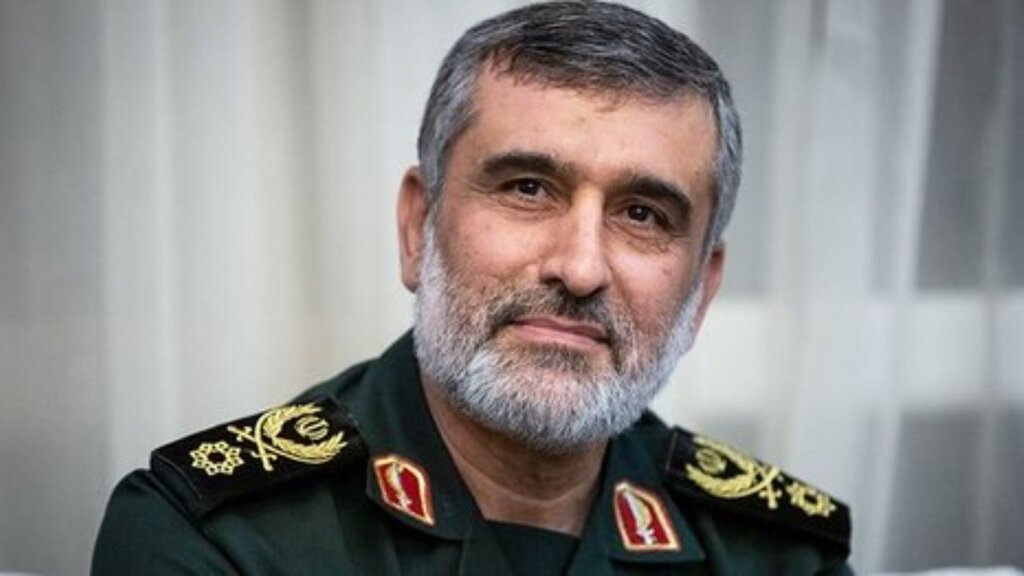 سردار حاجی زاده فرمانده نیروی هوافضای سپاه پاسداران
