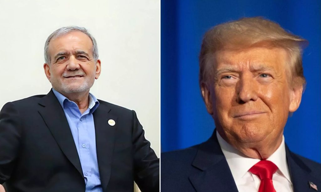 پزشکیان و ترامپ